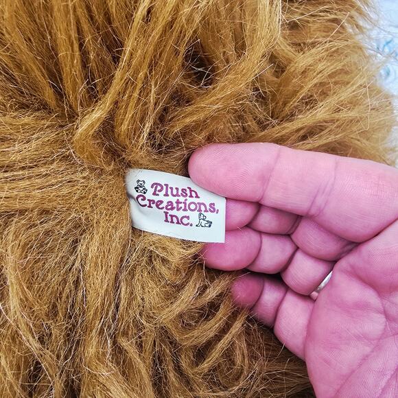 Vintage 1988 Plush Creations Ollie The Orangutan Primate Realistic Ape 21” - Picture 10 of 10